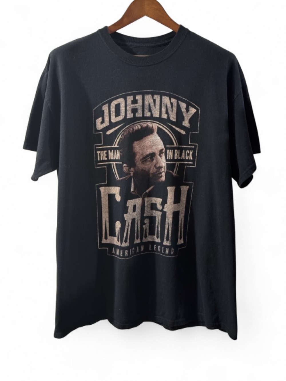 Johnny Cash The Man in Black Graphic T-shirt Size Men’s XL